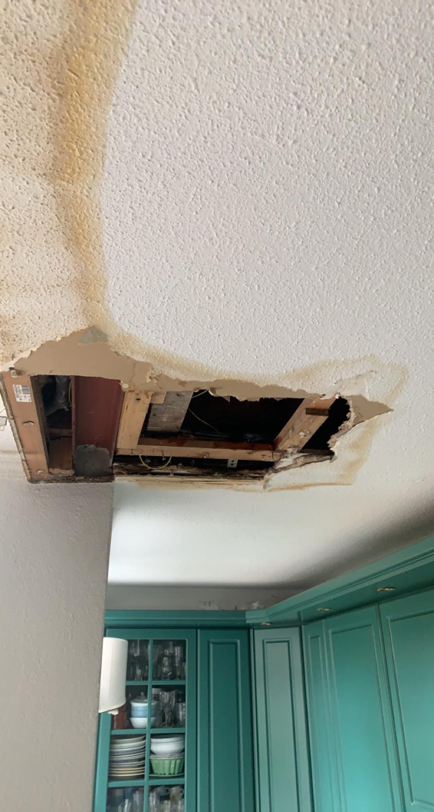 Lekkage plafond Delft